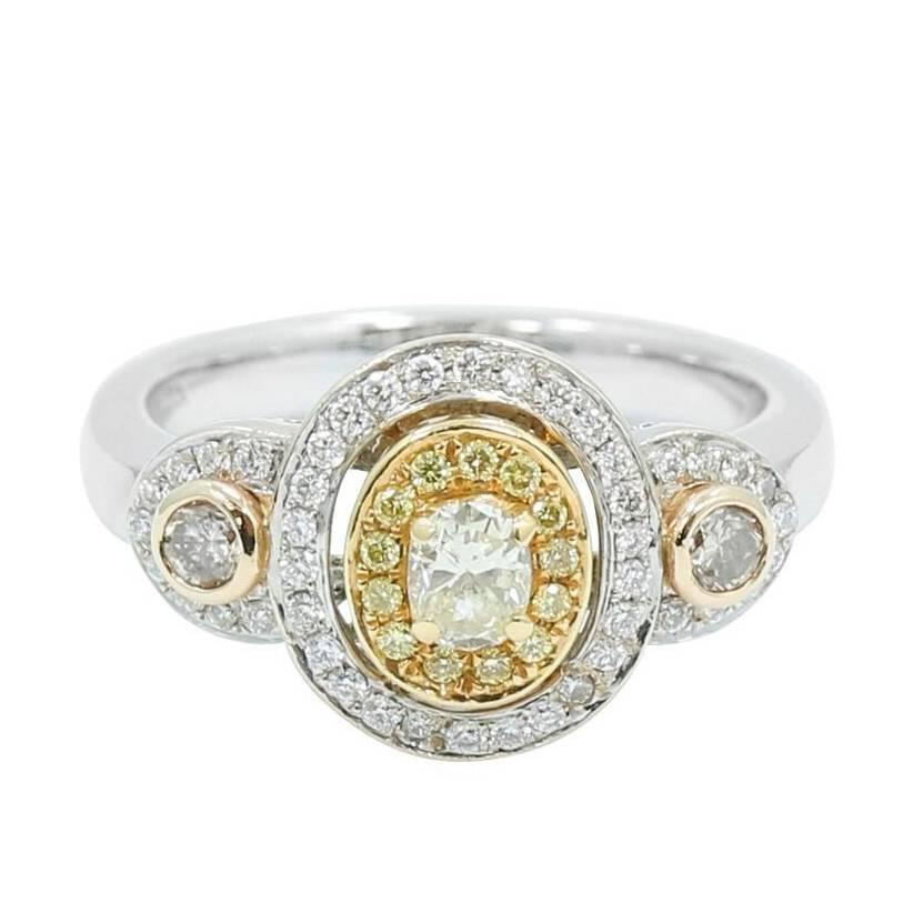 D'Yach Diamond Engagement Ring For Sale