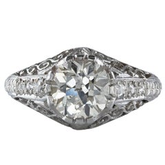 Antiker 1,80 Karat Diamant-Ring
