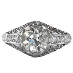 Antiker 1,80 Karat Diamant-Ring