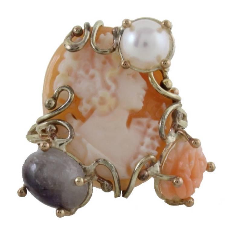  Cameo gold Ring