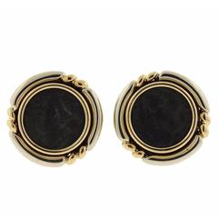 Bulgari Monete Gold Ancient Coin Earrings 4