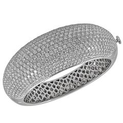 Diamond Domed Bangle 5