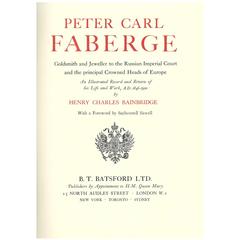 Book of PETER CARL FABERGE - His Life and Work 1846-1920