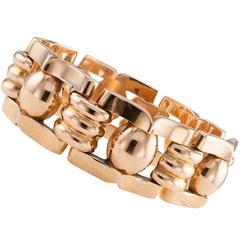 1940s Gold Retro Bracelet 11