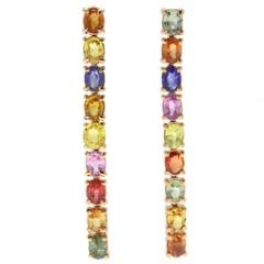 Luise Multicolored Sapphire Earrings