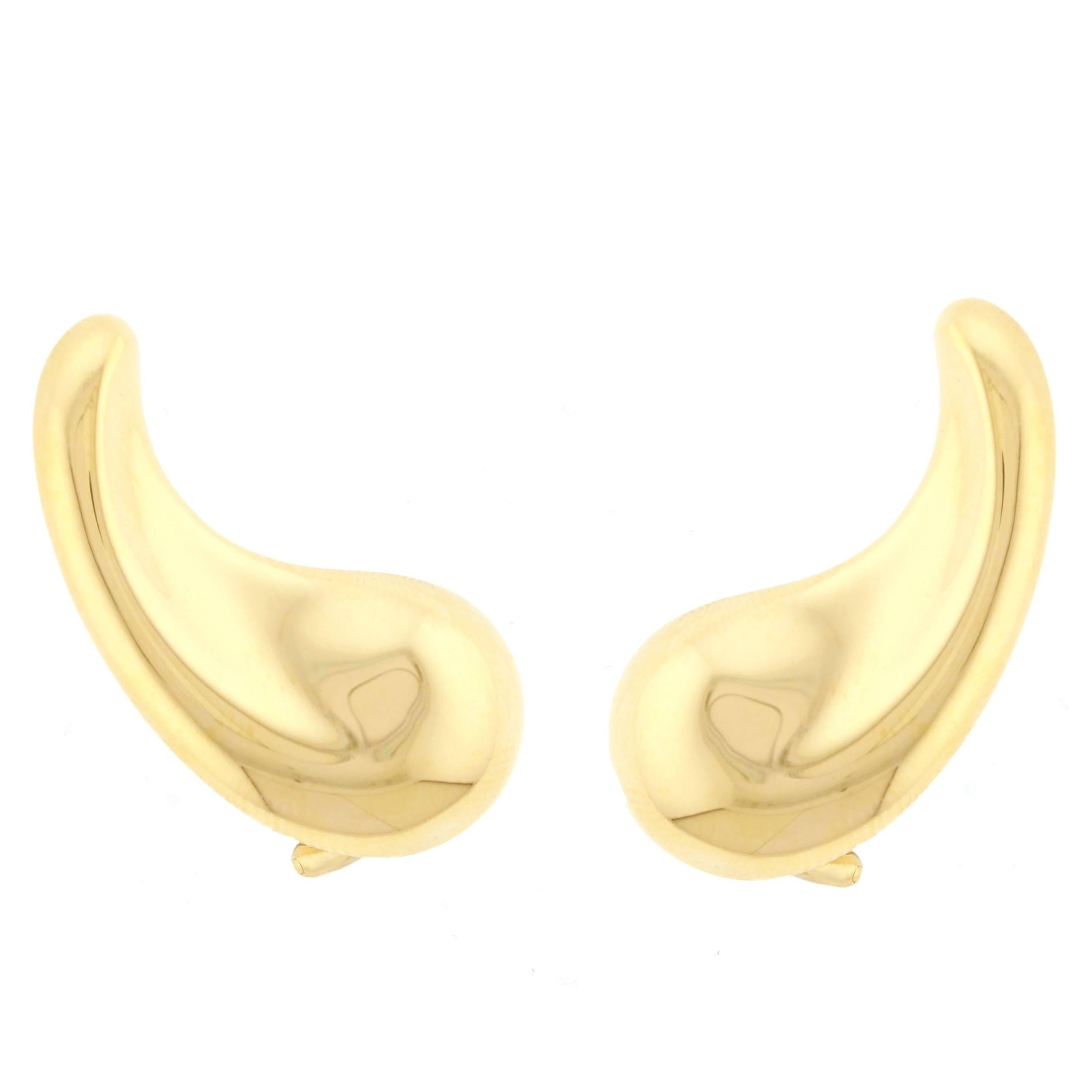  Elsa Peretti, Tiffany & Co. Extra large Bean Earrings