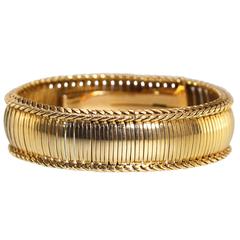 Cartier Yellow Gold Wristwatch, circa 1950