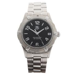 Tag Heuer Ladies Stainless Steel Aquaracer WAF10 Quartz Wristwatch