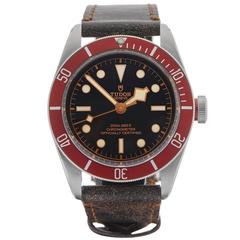 Tudor Stainless Steel Heritage Black Bay Automatic Wristwatch Model W3652