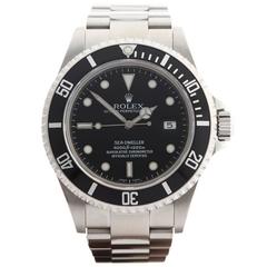 Used Rolex Stainless Steel Sea-Dweller Automatic Wristwatch