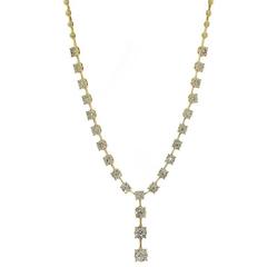 Diamond Yellow Gold Necklace