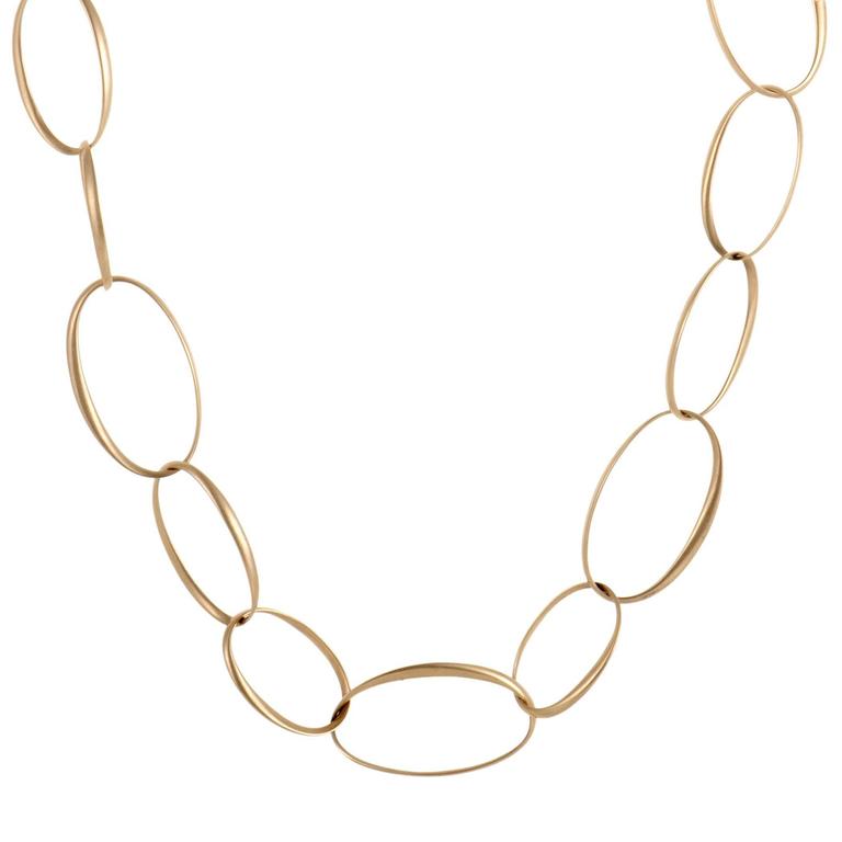 Pomellato Victoria Rose Gold Links Collar Necklace at 1stDibs ...