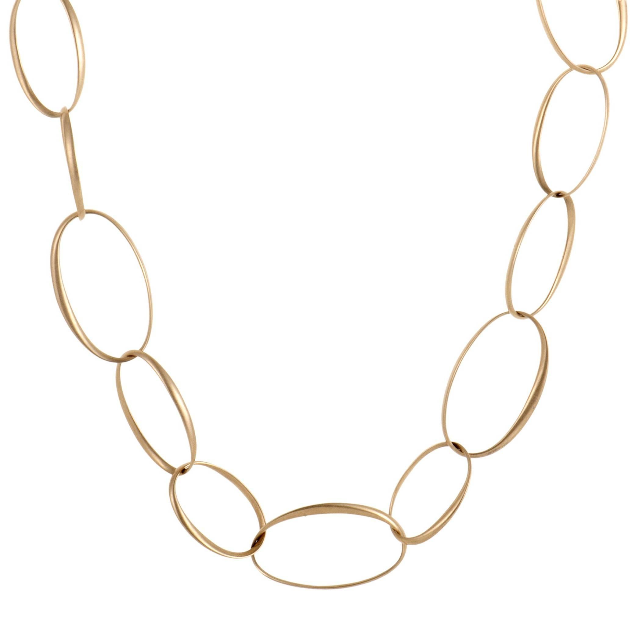 Pomellato Victoria Rose Gold Links Collar Necklace