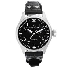 IWC Stainless Steel Big Pilot Automatic Wristwatch Model IW5004-01
