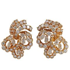 M. Gerard Diamond Gold Earrings 5
