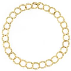 Jona Yellow Gold Link Bracelet 12