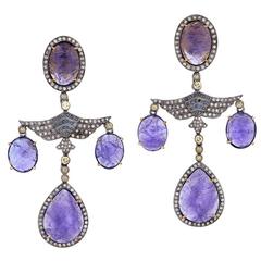 Tanzanite Diamond Earring 6