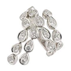 Piaget 1.65 Carats Articulated Diamonds White Gold Ring