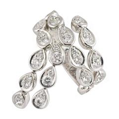 Piaget 1.65 Carats Articulated Diamonds White Gold Ring 