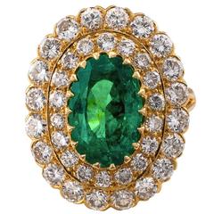 Emerald Cocktail Rings