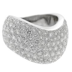 Cartier Pave Diamond Gold Ring 6