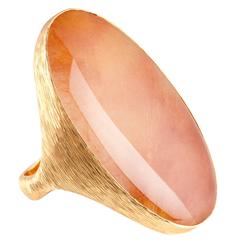 Andrew Grima Quartz Yellow Gold Cuff, 1973 2