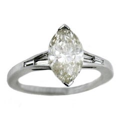 ct 2, 20 Diamond 18 kt White Gold Solitaire Ring