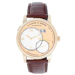 Used A. Lange & Sohne Yellow Gold Grande Lange 1 Power Reserve Big Date Wristwatch