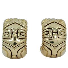 Bulgari Yellow Gold Earrings 12