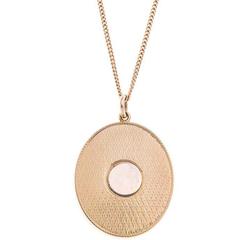 Vintage Art Deco 15 Carat Rose Gold Oval Locket