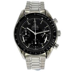 Omega Stainless steel Speedmaster Reduced chronograph Automatic Wristwatch 1