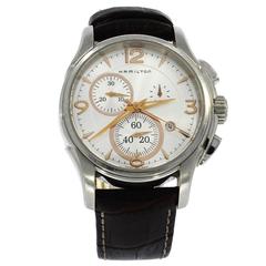 Hamilton Stainless Steel Jazz Automatic quartz Wristwatch Ref H326120