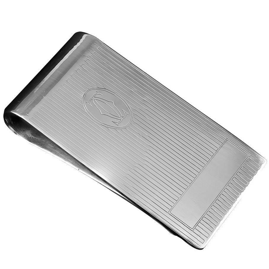 Cartier Sterling Silver Money Clip