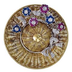 Fabulous Tiffany & Co. En Tremblant Hat Brooch 10