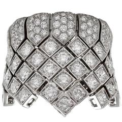 Cartier Diamond white gold cocktail Ring 3