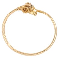 Ram's Head Bangle