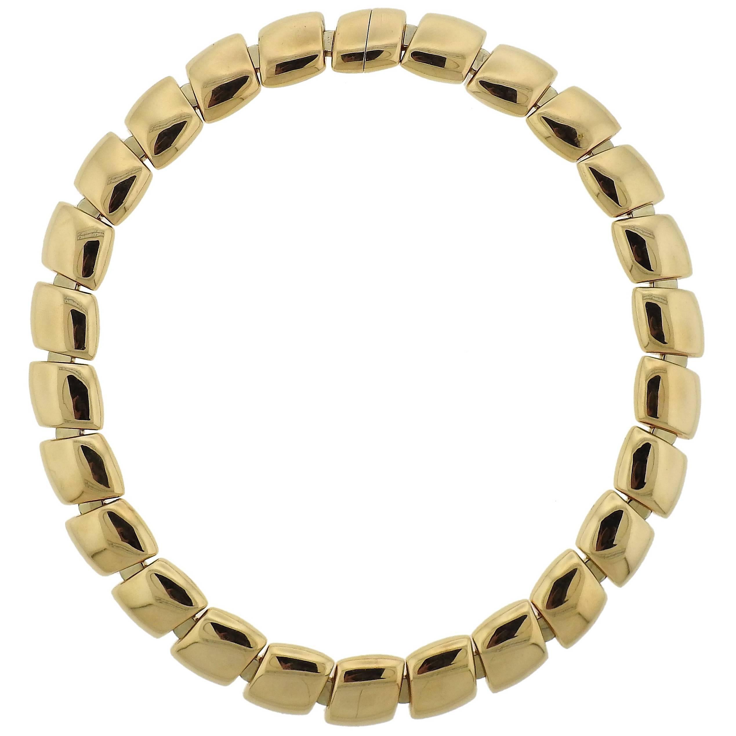 Vhernier Gold Link Necklace