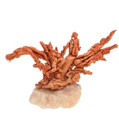 Coral Figurines and Sculptures