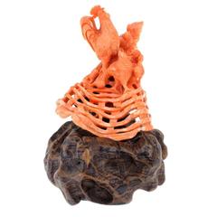 Luise Coral Wood Sculpture 4