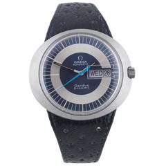 Omega Stainless Steel Dynamic Day Date Automatic Wristwatch 1