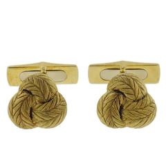 Buccellati Gold Knot Cufflinks