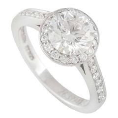 Tiffany & Co. Embrace 1.26 Carat Diamond Platinum Ring