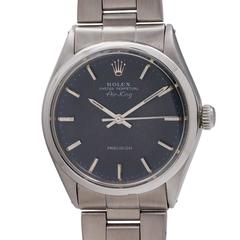 Rolex Stainless Steel Oyster Perpetual Airking Wristwatch Model 5500, circa 1971