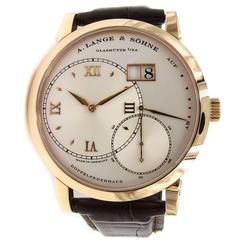 Used A. Lange & Söhne Rose Gold Grand Lange 1 Wristwatch