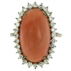 Peau D
Ange Coral Diamond Gold Ring