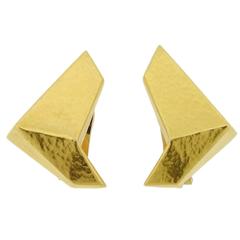 Ilias Lalaounis Geometric Gold Earrings 2