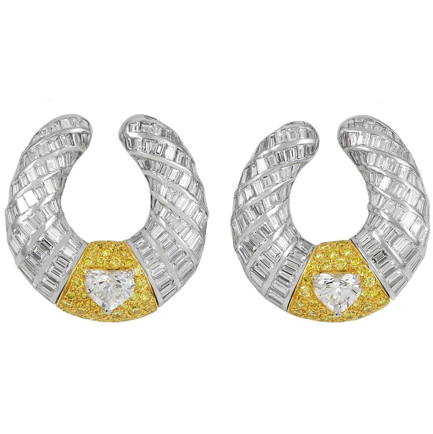 Graff Diamond Gold Hoop Earrings For Sale at 1stDibs graff diamond hoop earrings, graff