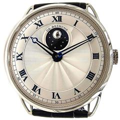 De Bethune White Gold Mechanical Hand-Wound Wristwatch