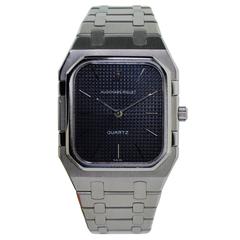 Retro Audemars Stainless Steel Royal Oak Series Quartz Bracelet Wristwatch