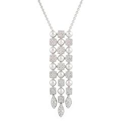 Bulgari Lucea Diamond White Gold Necklace 2